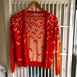 Madewell XS Patterned Cardigan